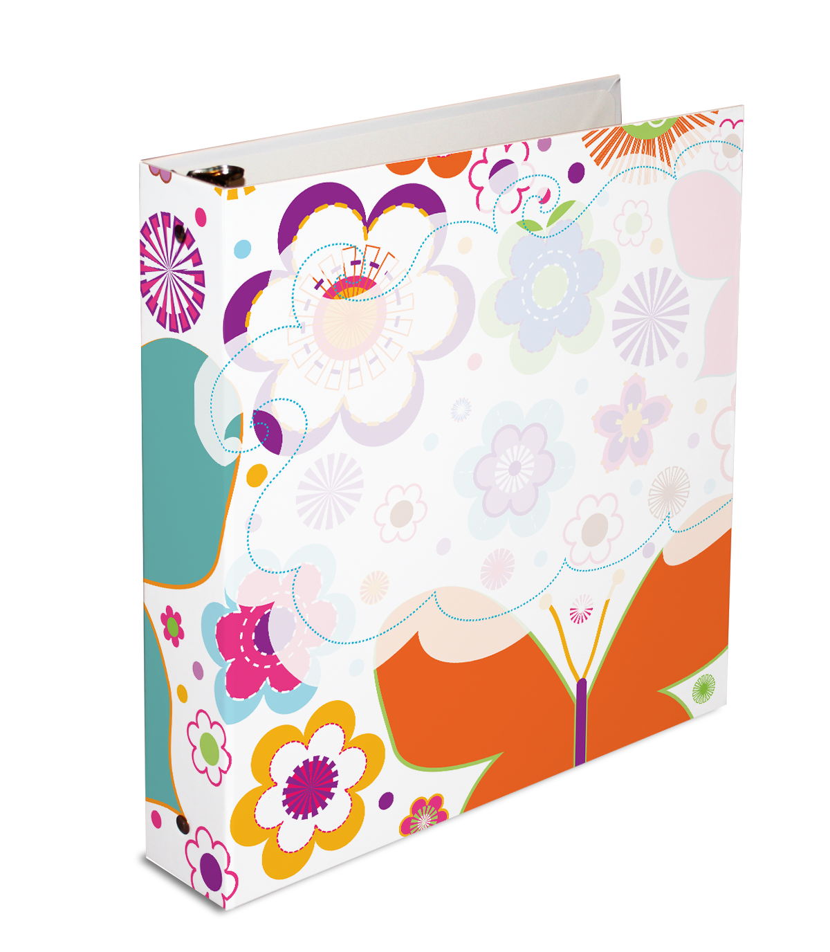 3-ring binder, personalized binder, 26x14 binder, loose leaf binder, kid's binder