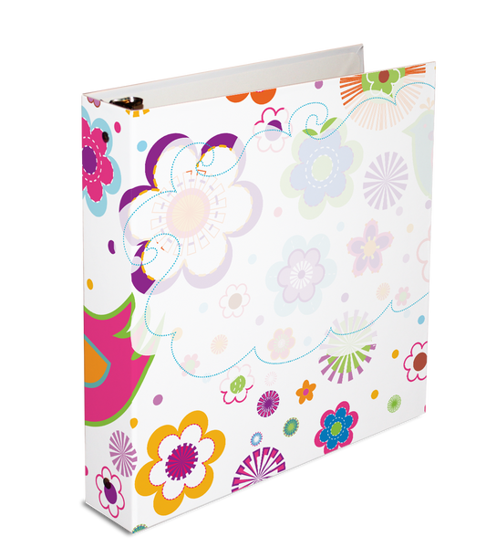 3-ring binder, personalized binder, 26x14 binder, loose leaf binder, kid's binder