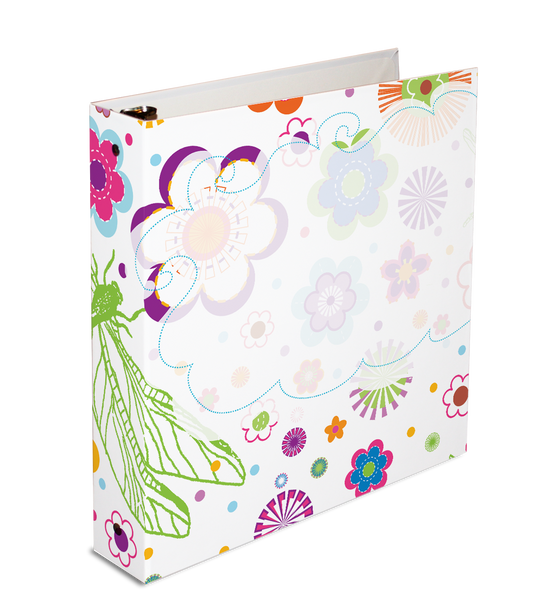 3-ring binder, personalized binder, 26x14 binder, loose leaf binder, kid's binder