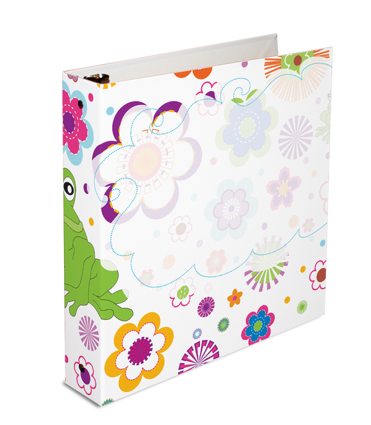 3-ring binder, personalized binder, 26x14 binder, loose leaf binder, kid's binder