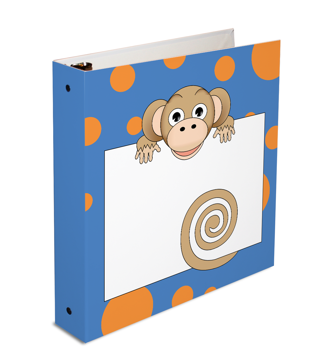 3-ring binder, personalized binder, 26x14 binder, loose leaf binder, kid's binder