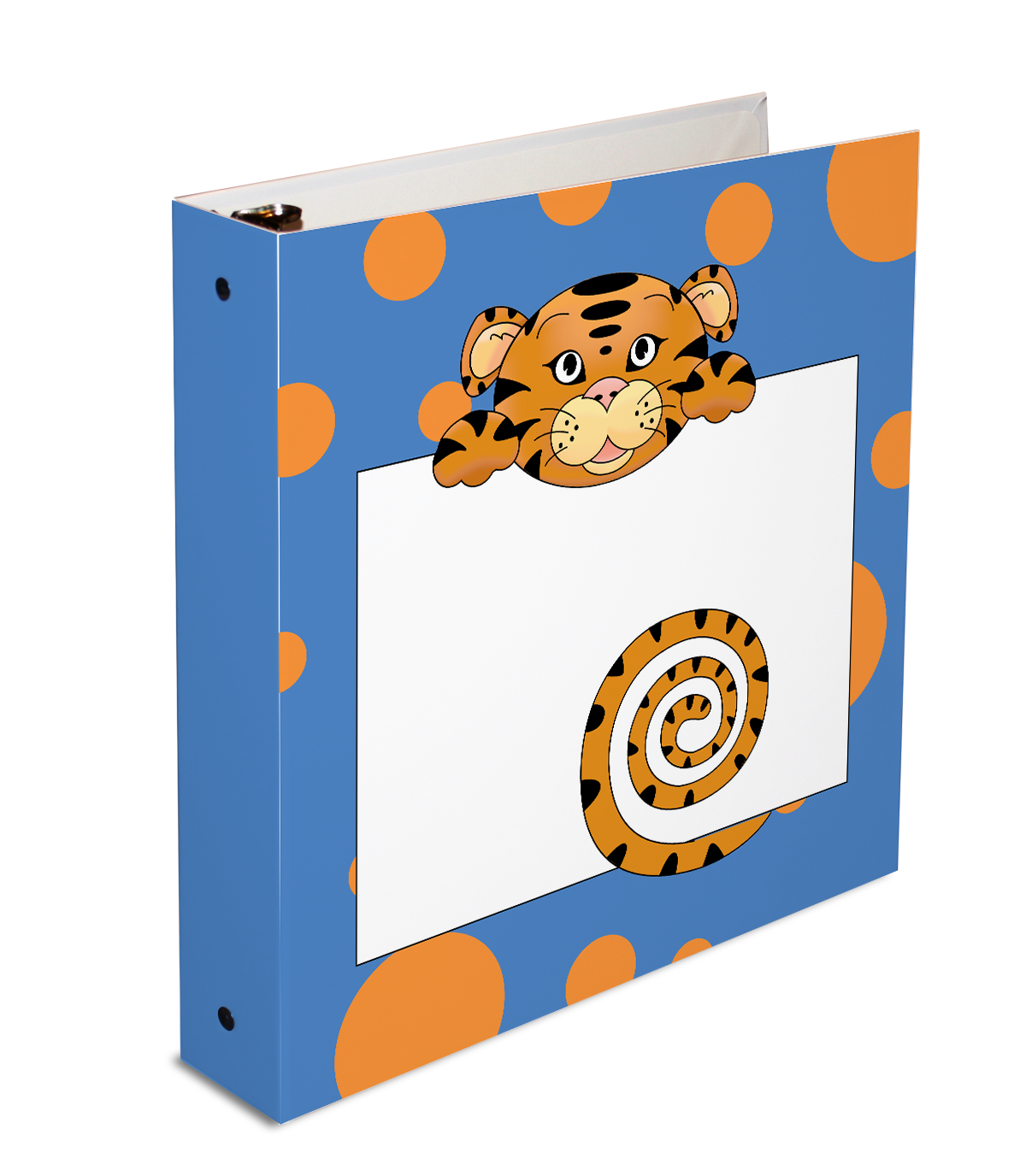 3-ring binder, personalized binder, 26x14 binder, loose leaf binder, kid's binder