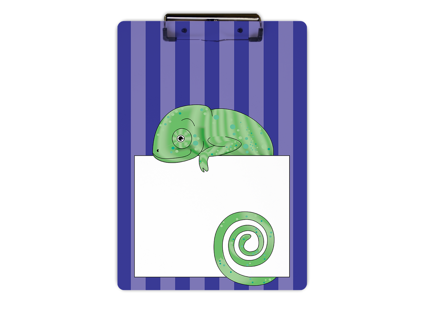 Jungle Animals Chameleon Clipboard