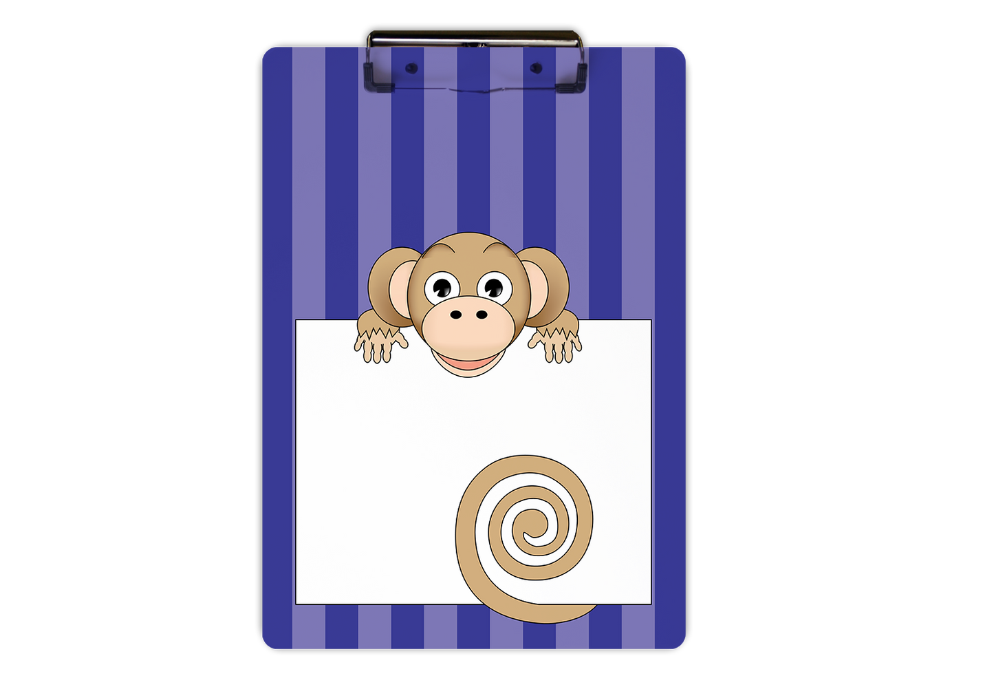 Jungle Animals Monkey Clipboard