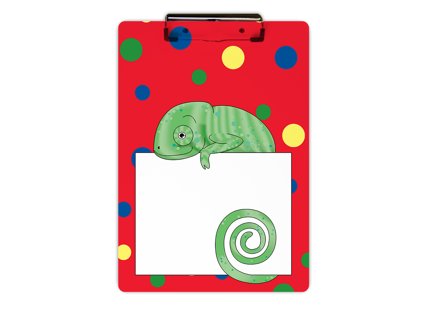 Jungle Animals Chameleon Clipboard