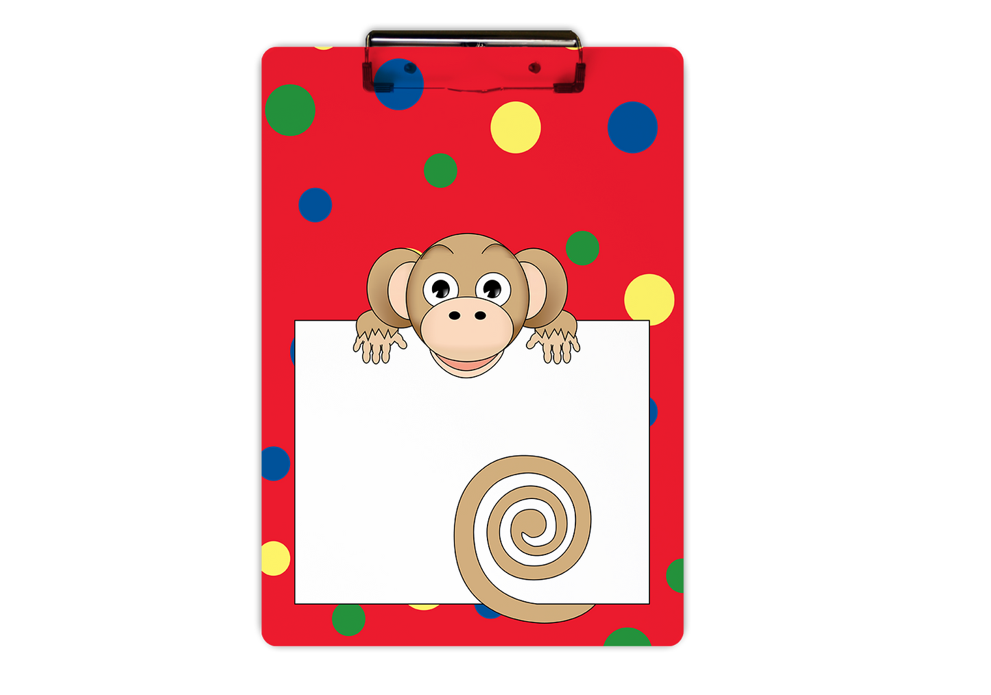 Jungle Animals Monkey Clipboard