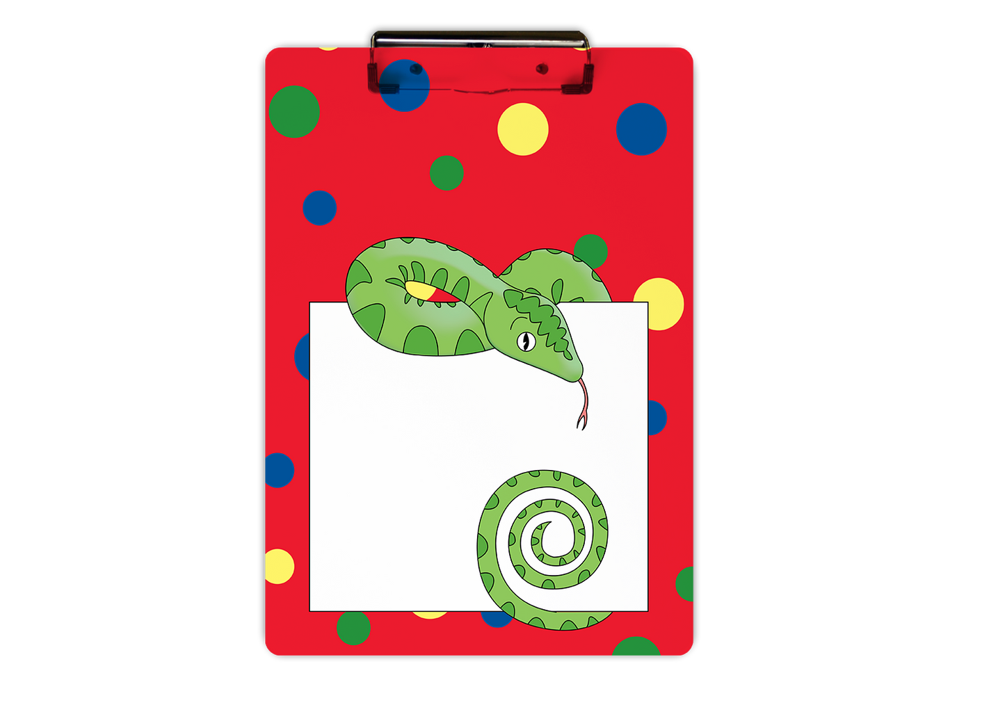 Jungle Animals Snake Clipboard