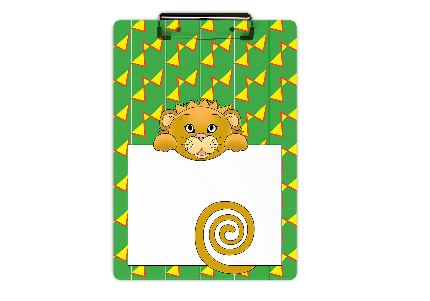 Jungle Animals Lion Clipboard