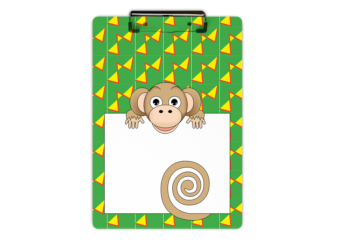 Jungle Animals Monkey Clipboard