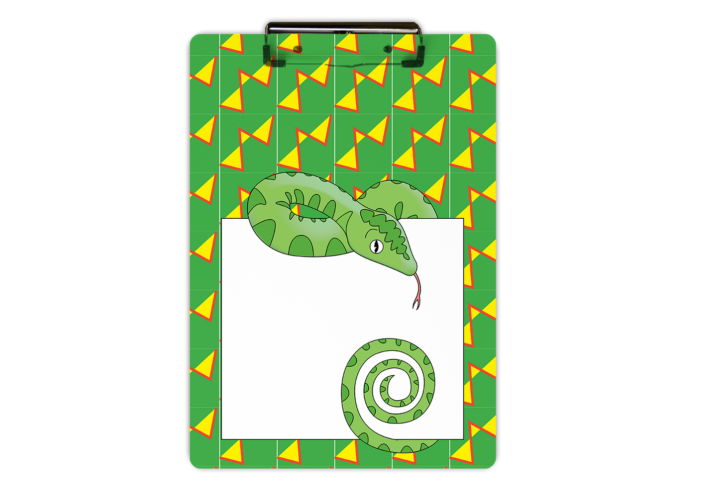 Jungle Animals Snake Clipboard