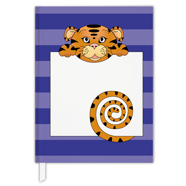 Jungle Animals Tiger Journal