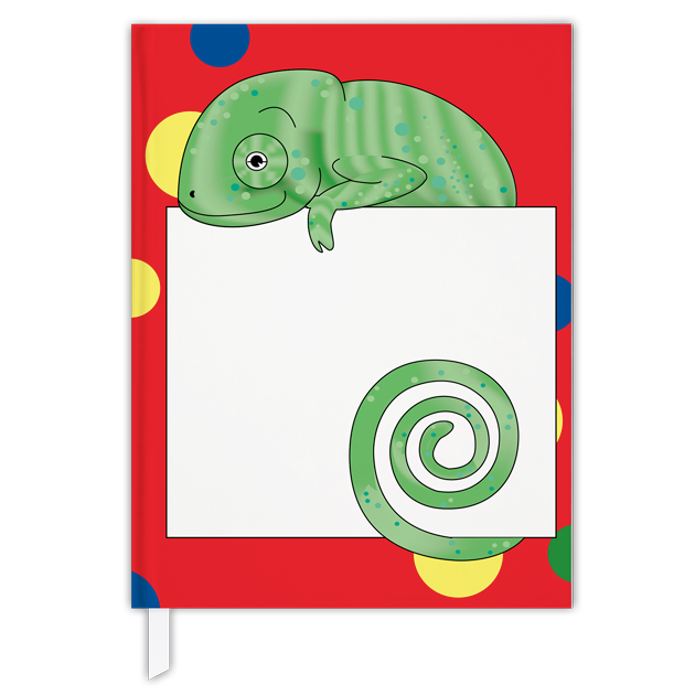 Jungle Animals Chameleon Journal