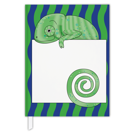 Jungle Animals Chameleon Journal