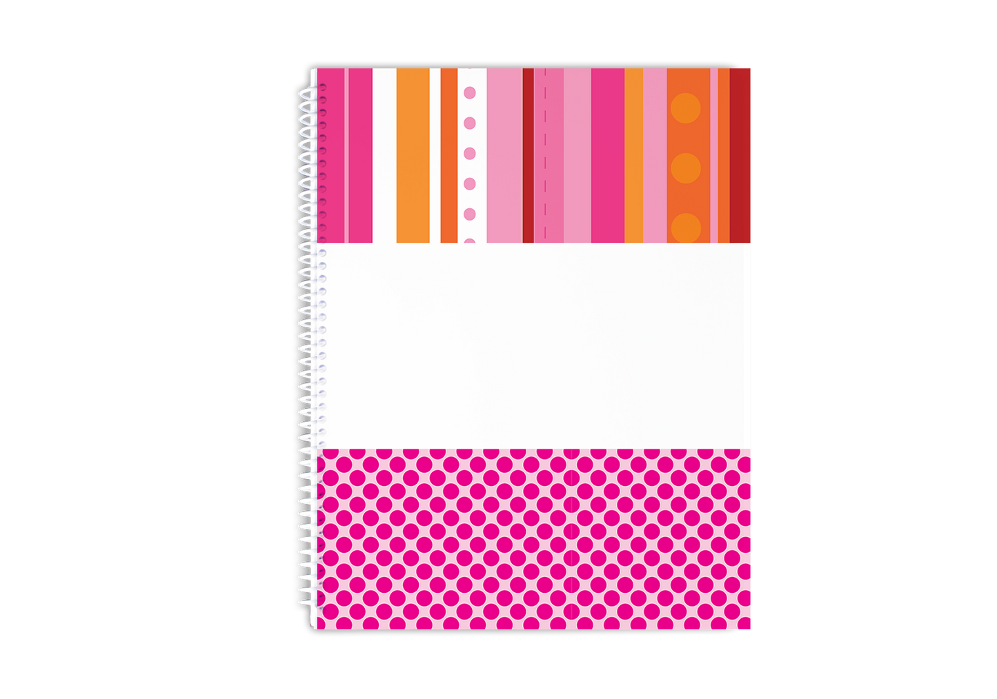 Powerful Pink Paint Notebook