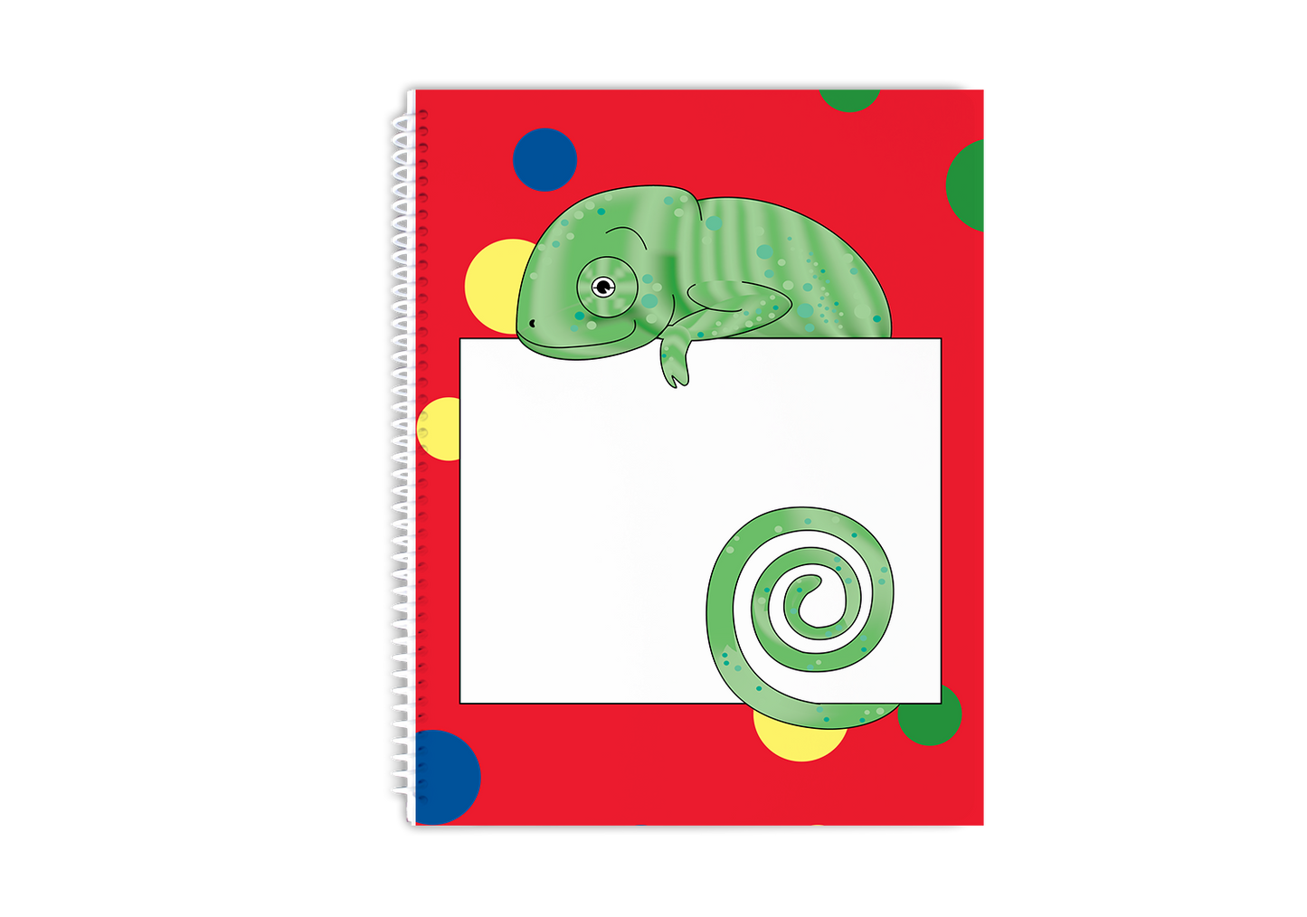 Jungle Animals Chameleon Notebook