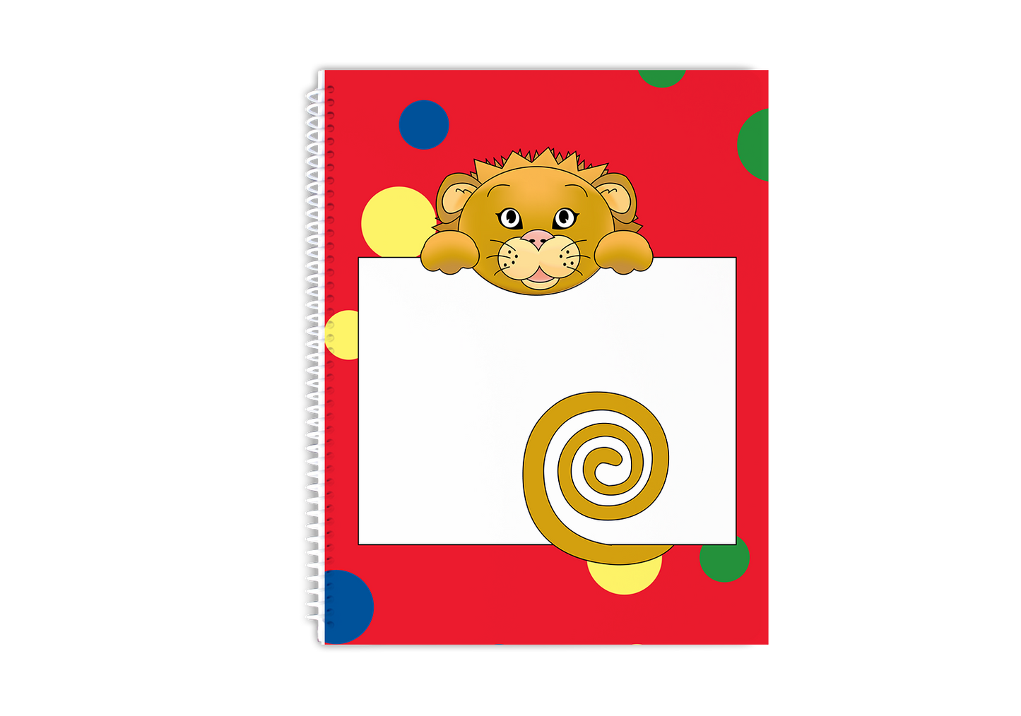 Jungle Animals Lion Notebook