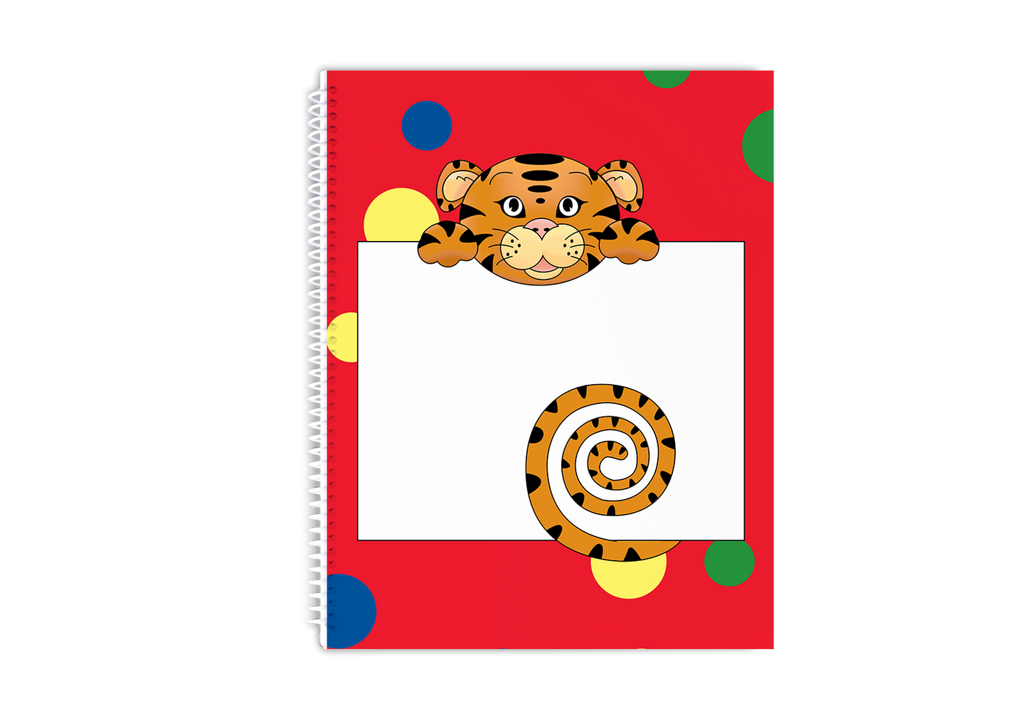 Jungle Animals Tiger Notebook