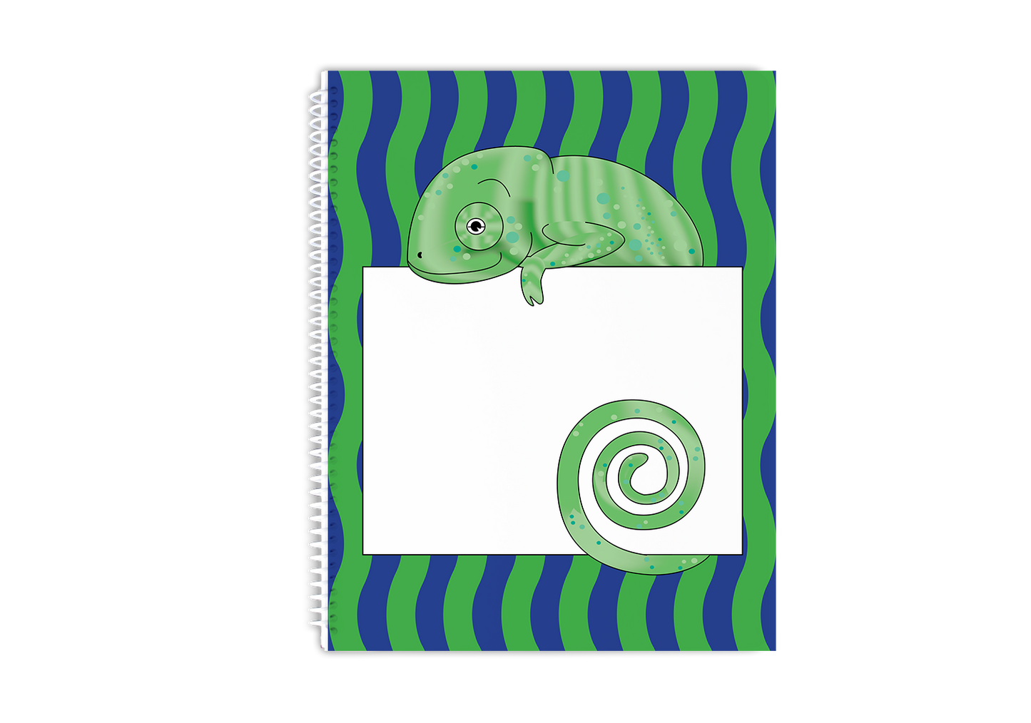 Jungle Animals Chameleon Notebook