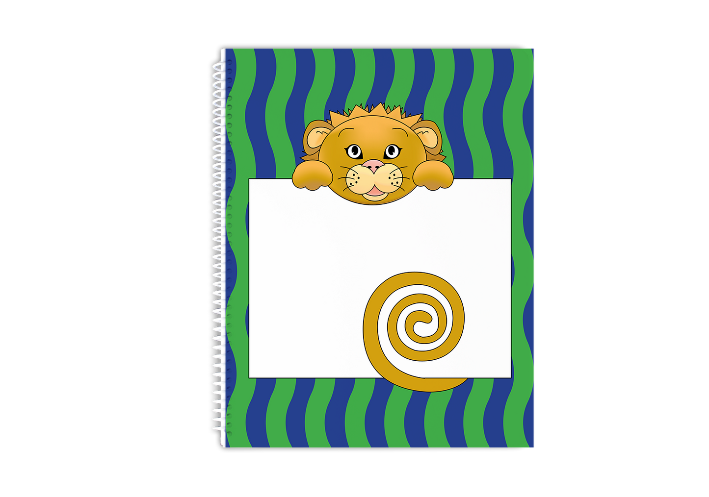 Jungle Animals Lion Notebook