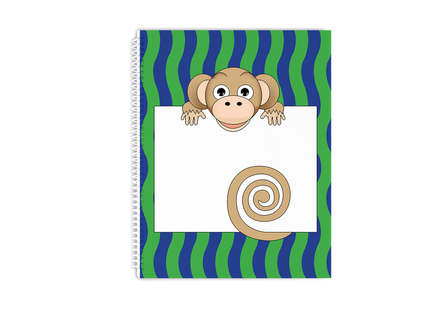 Jungle Animals Monkey Notebook