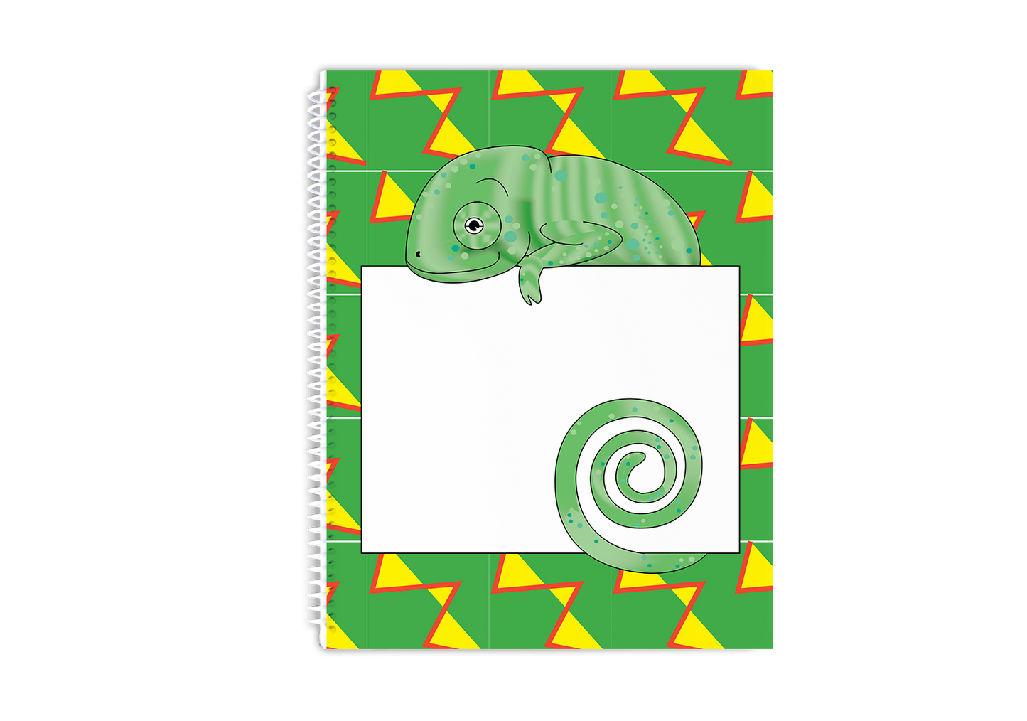 Jungle Animals Chameleon Notebook