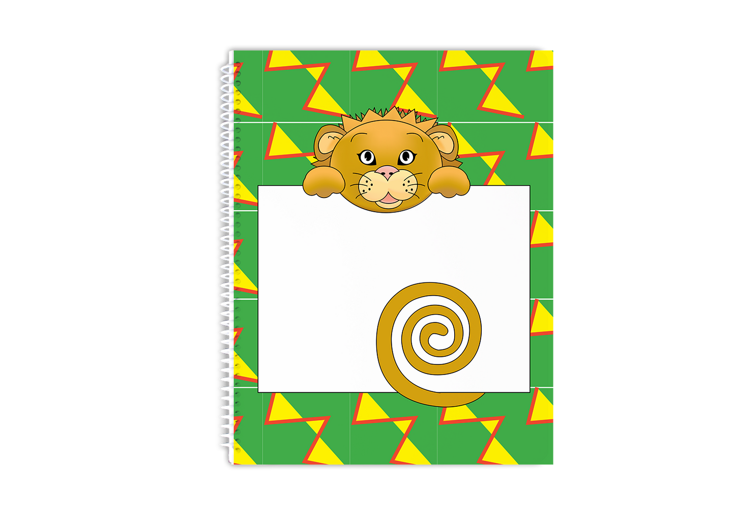 Jungle Animals Lion Notebook