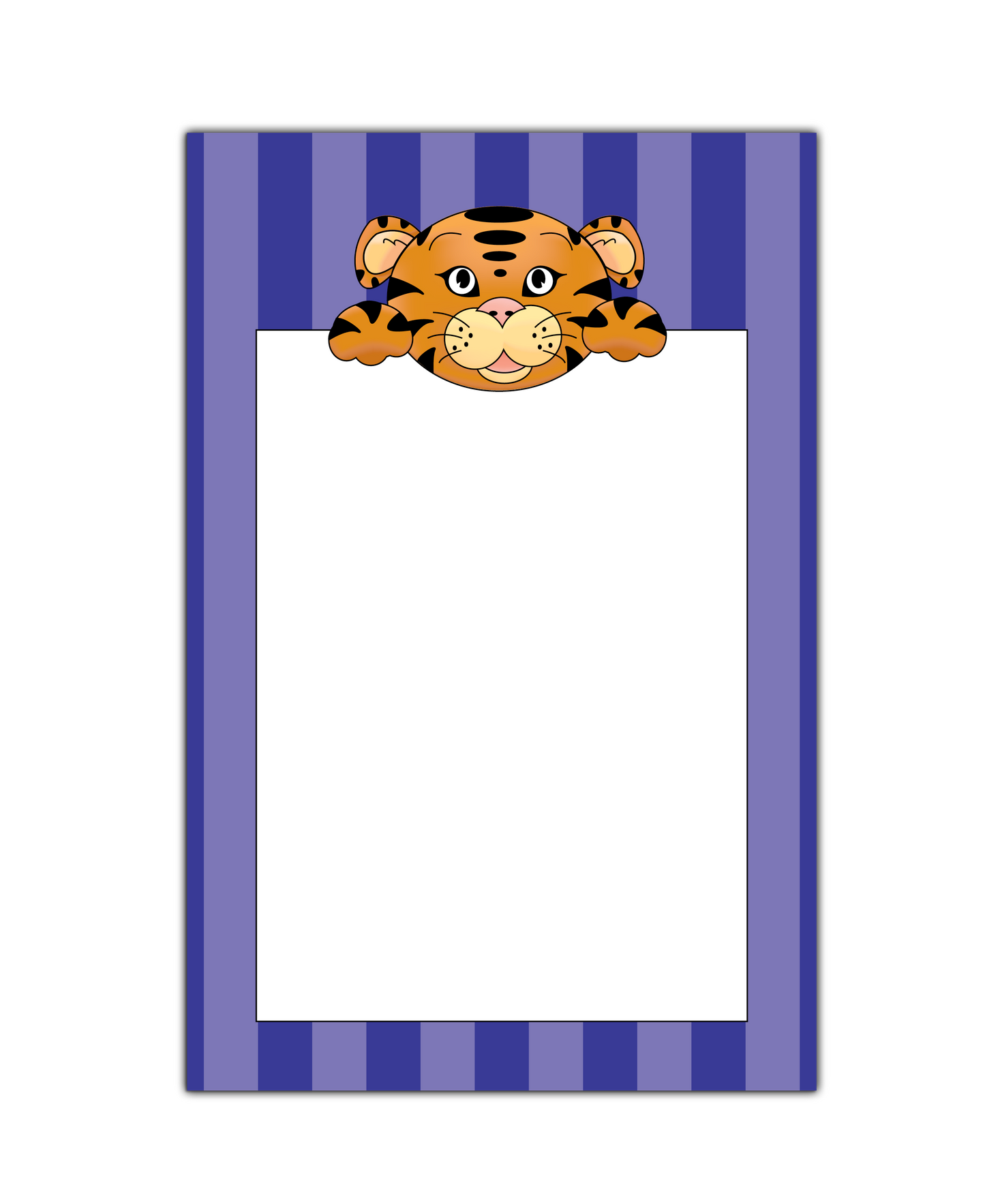 Jungle Animals Tiger Notepad