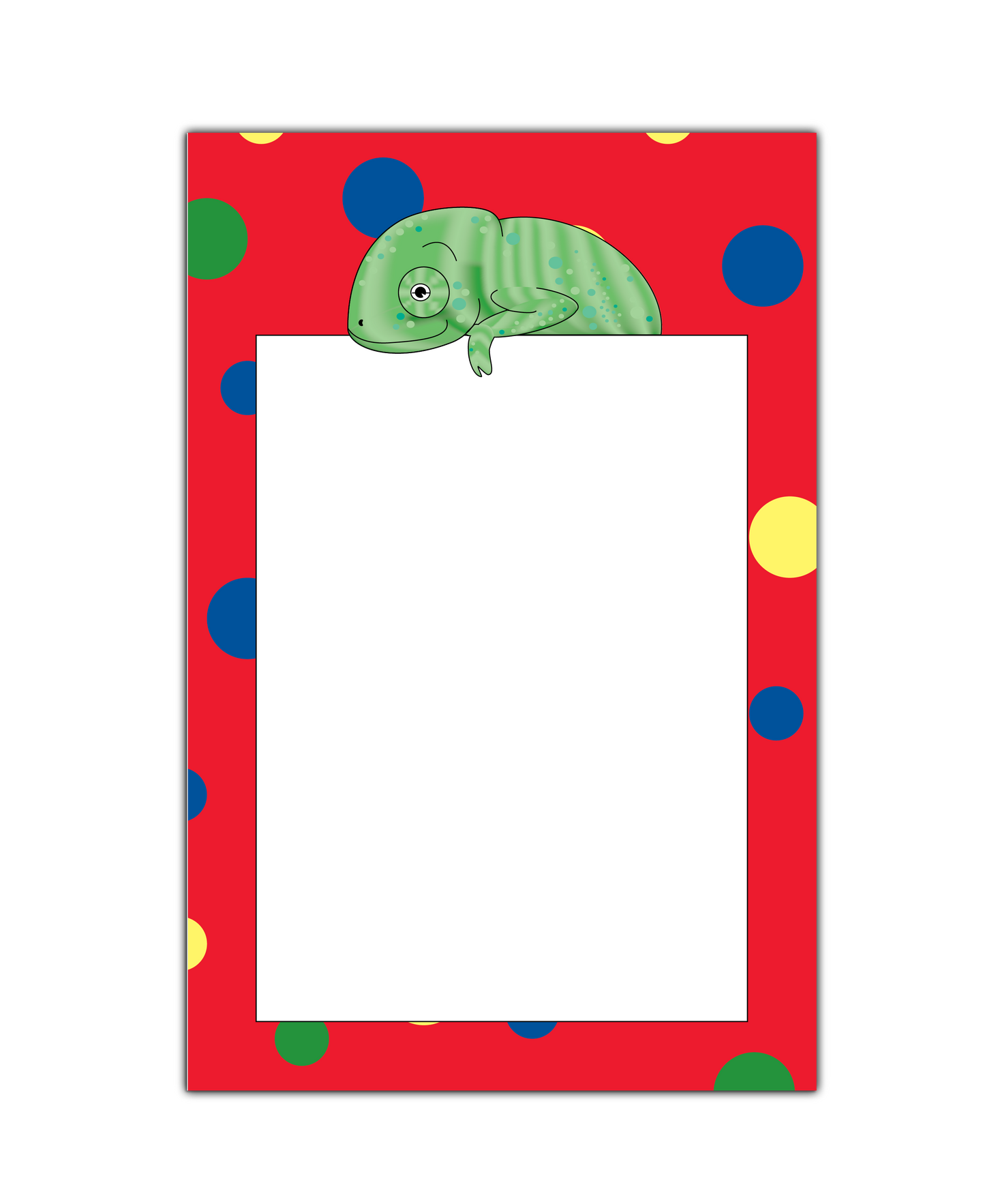 Jungle Animals Chameleon Notepad