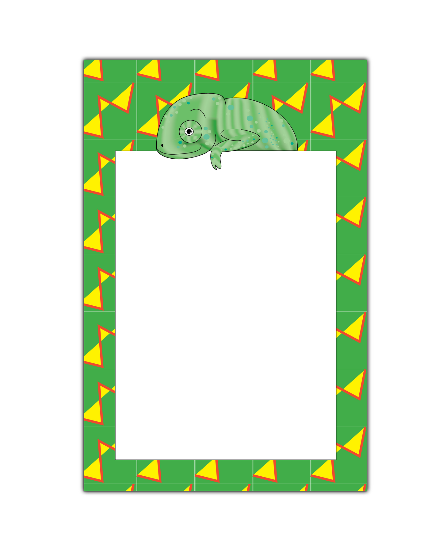 Jungle Animals Chameleon Notepad