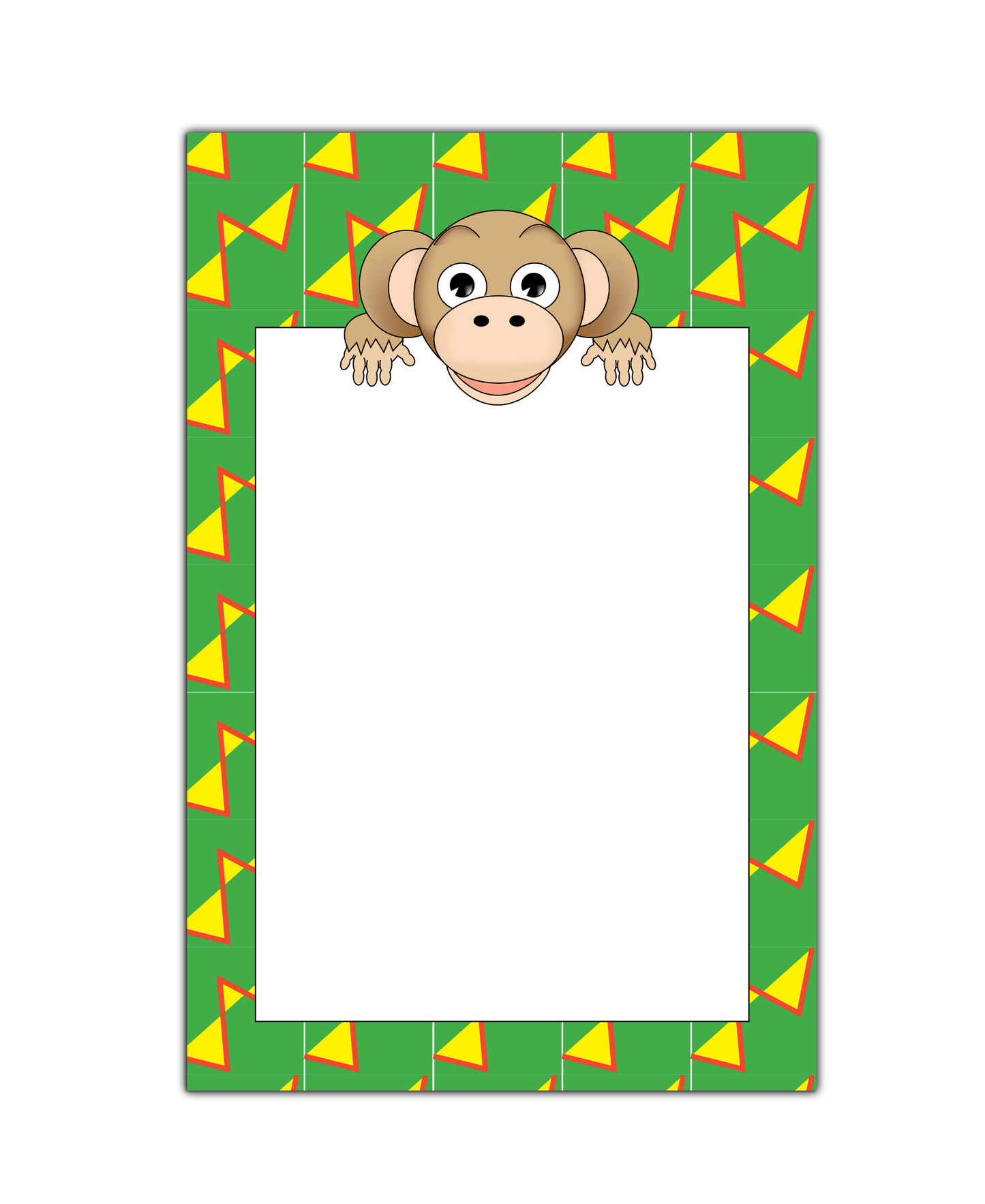 Jungle Animals Monkey Notepad