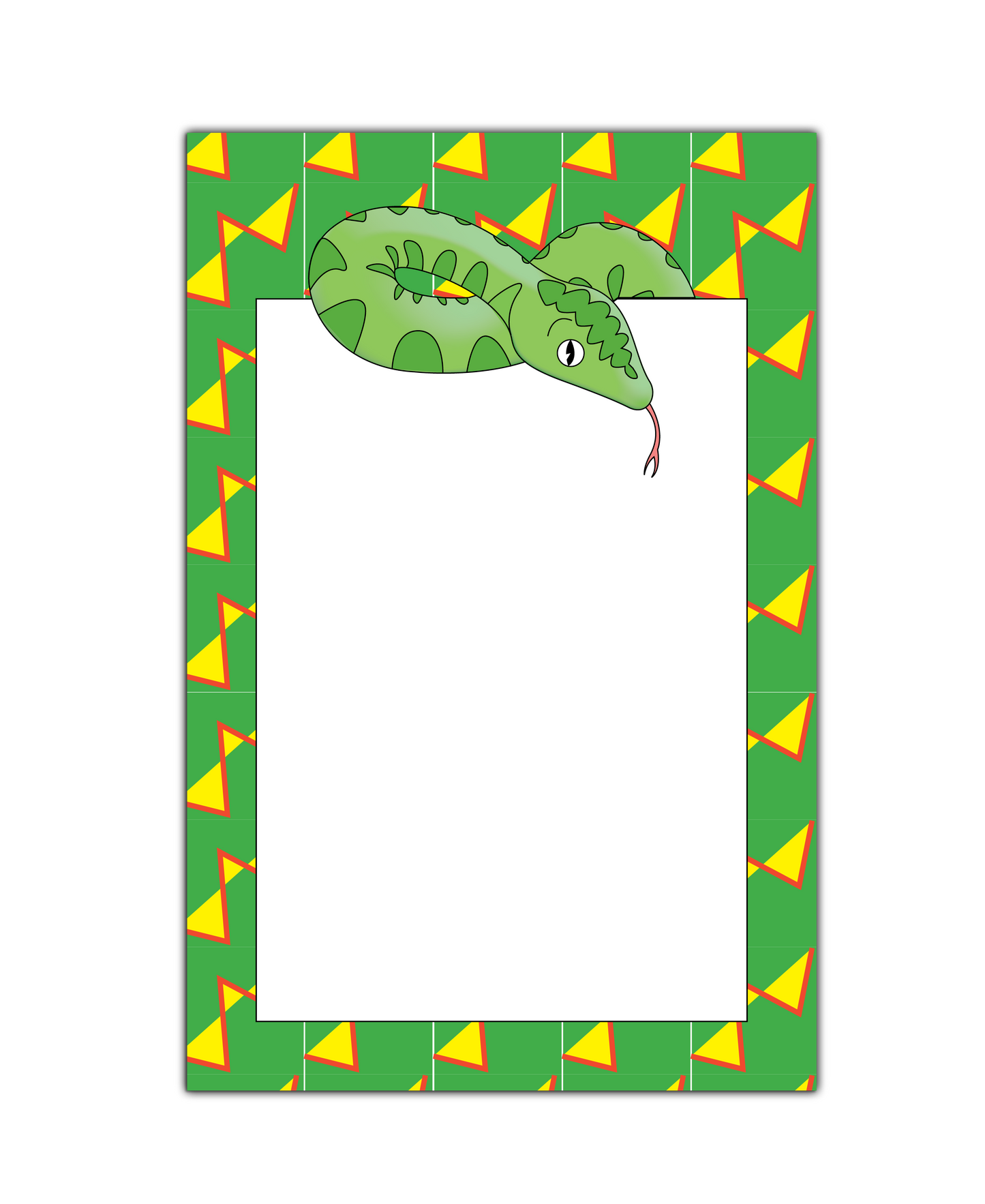 Jungle Animals Snake Notepad