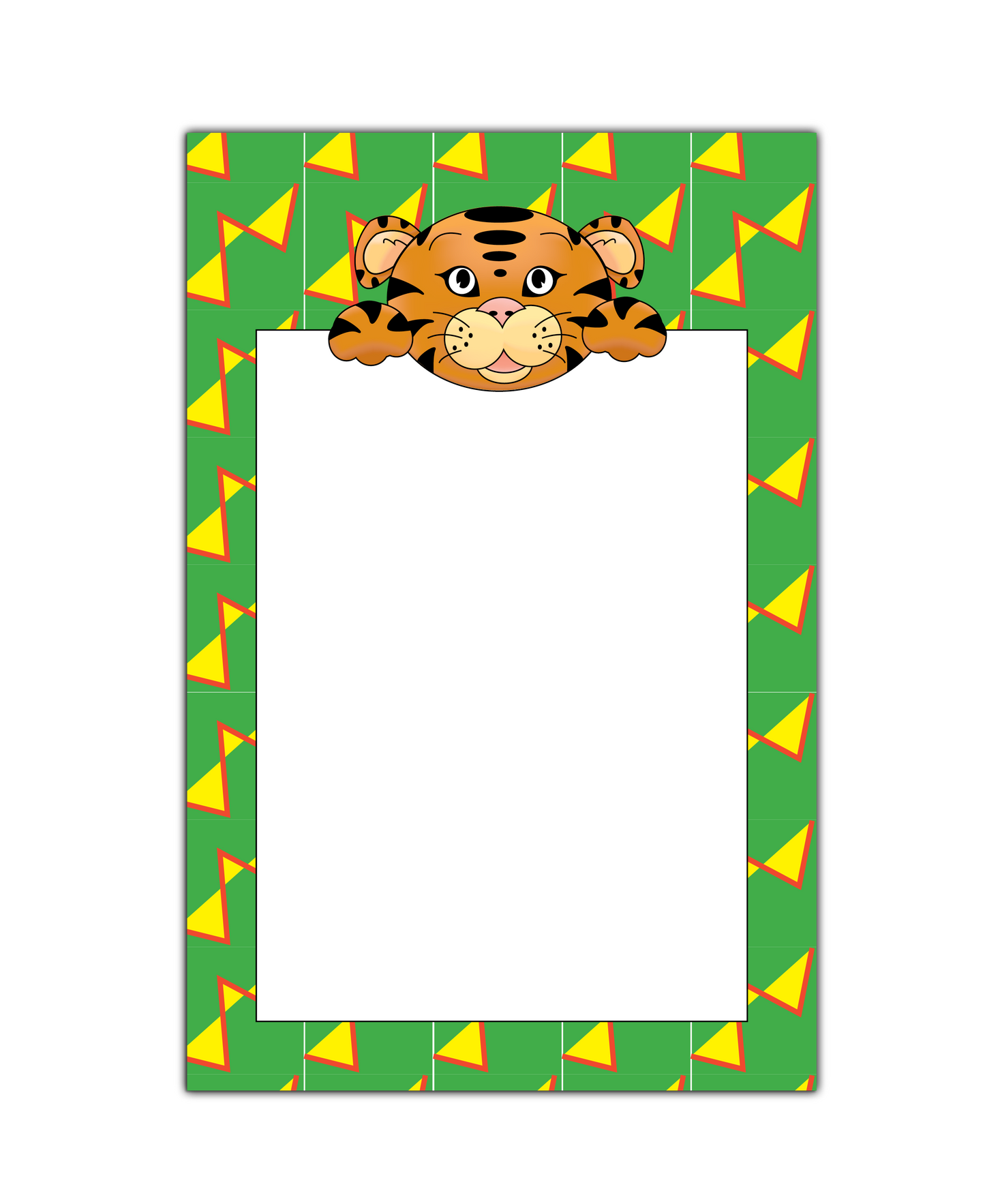 Jungle Animals Tiger Notepad