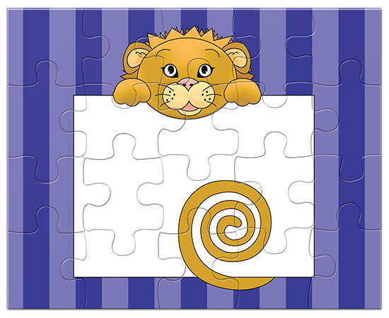 Jungle Animals Lion Puzzle