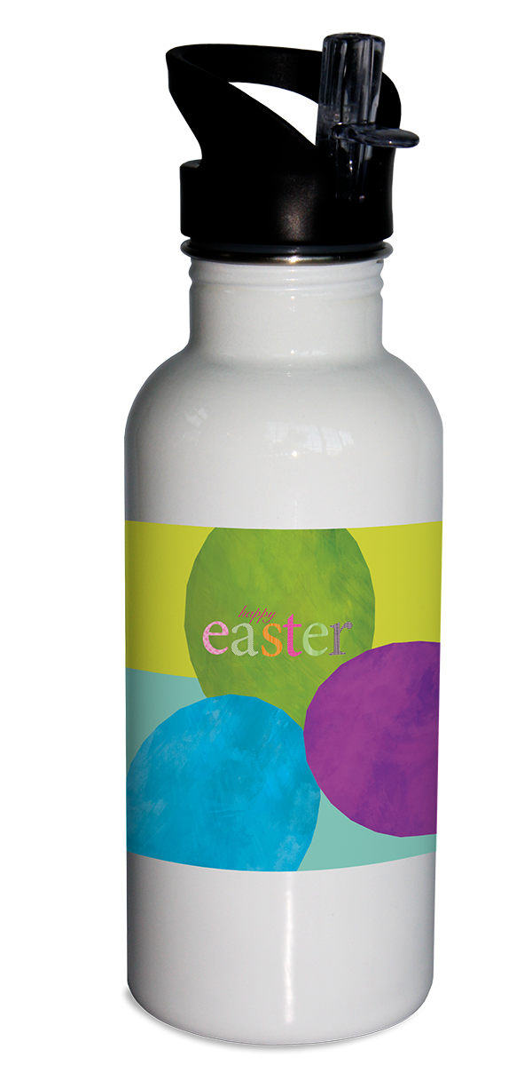 water bottle, easter water bottle, stainless steel water bottle