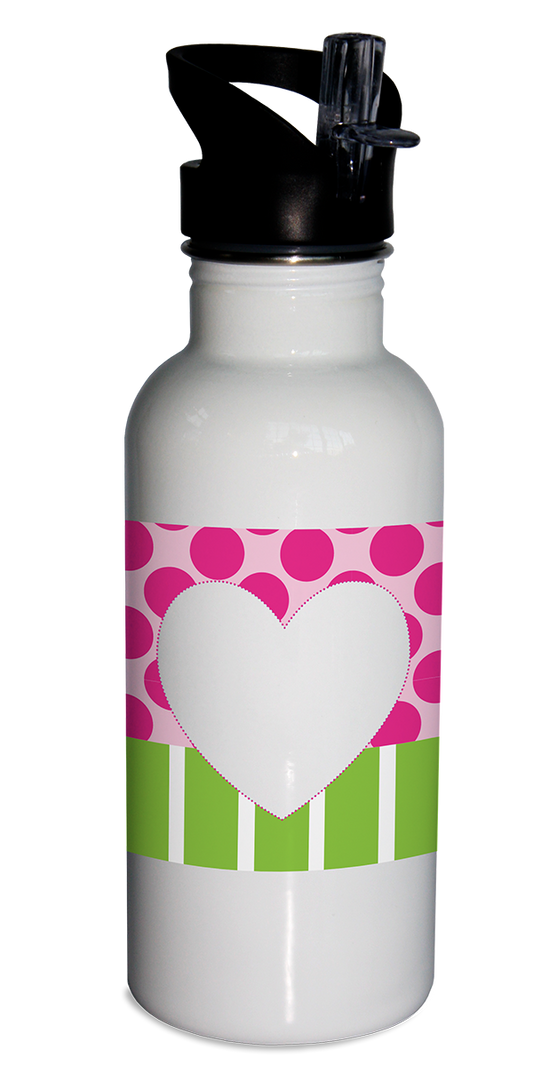 Water bottle, kid's water bottle, stainless steel water bottle, personalized water bottle