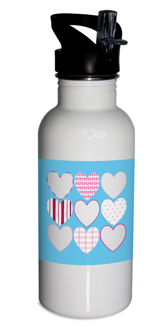 Water bottle, kid's water bottle, stainless steel water bottle, personalized water bottle