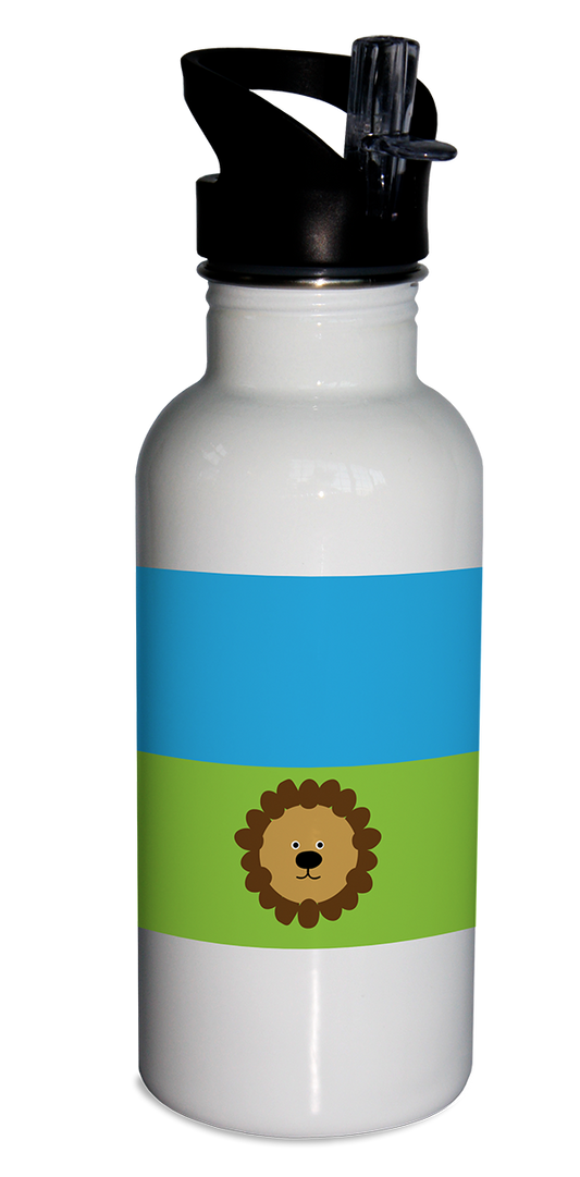 Water bottle, kid's water bottle, stainless steel water bottle, personalized water bottle