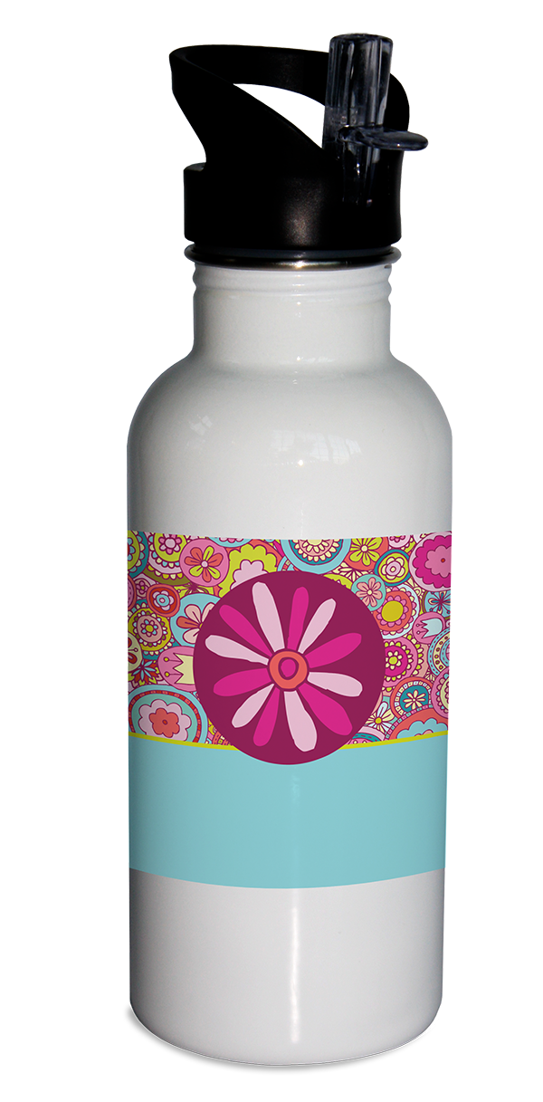 Water bottle, kid's water bottle, stainless steel water bottle, personalized water bottle