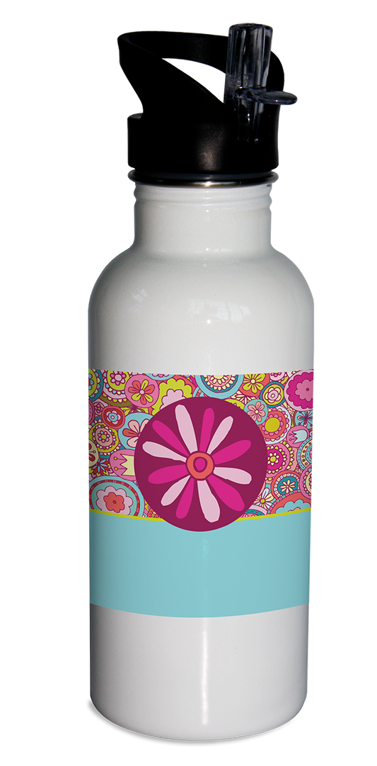 Water bottle, kid's water bottle, stainless steel water bottle, personalized water bottle