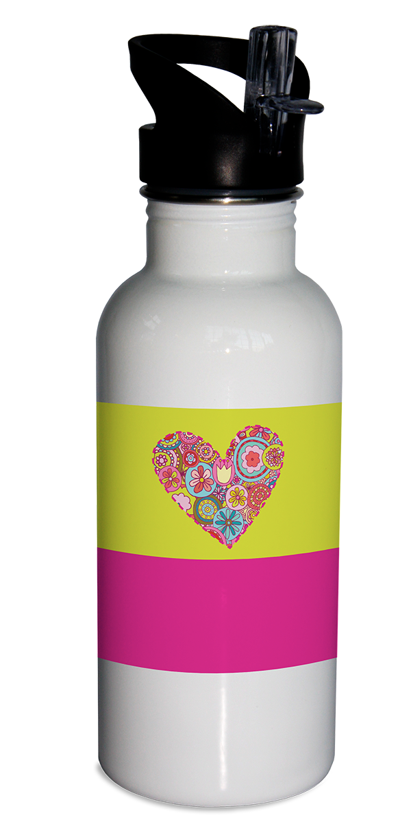 Water bottle, kid's water bottle, stainless steel water bottle, personalized water bottle