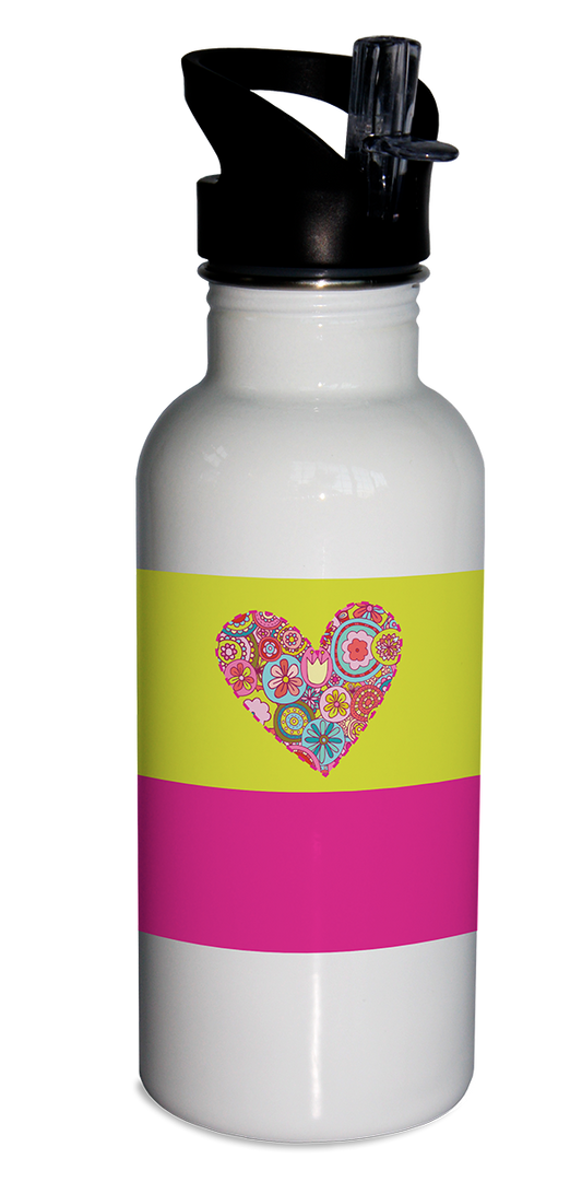 Water bottle, kid's water bottle, stainless steel water bottle, personalized water bottle