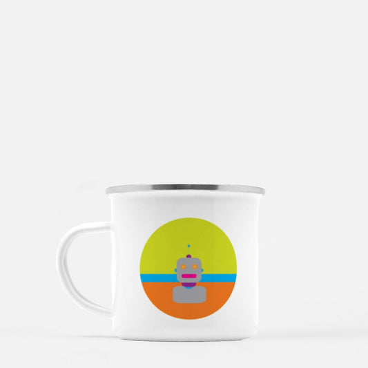 Rhetorical Robot 10-oz. Camp Mug