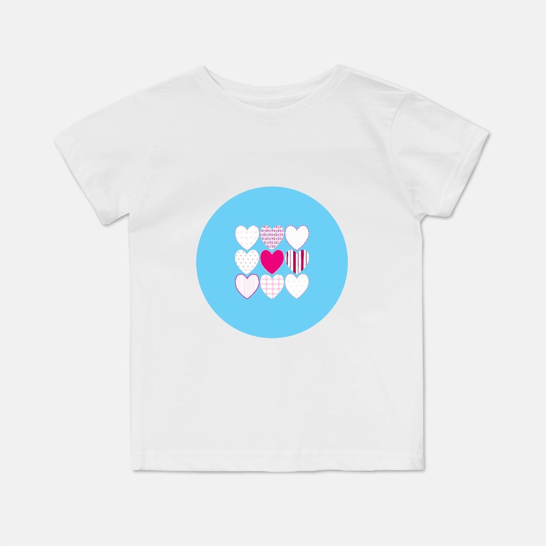 Happy Hearts Short-Sleeve Toddler Tee