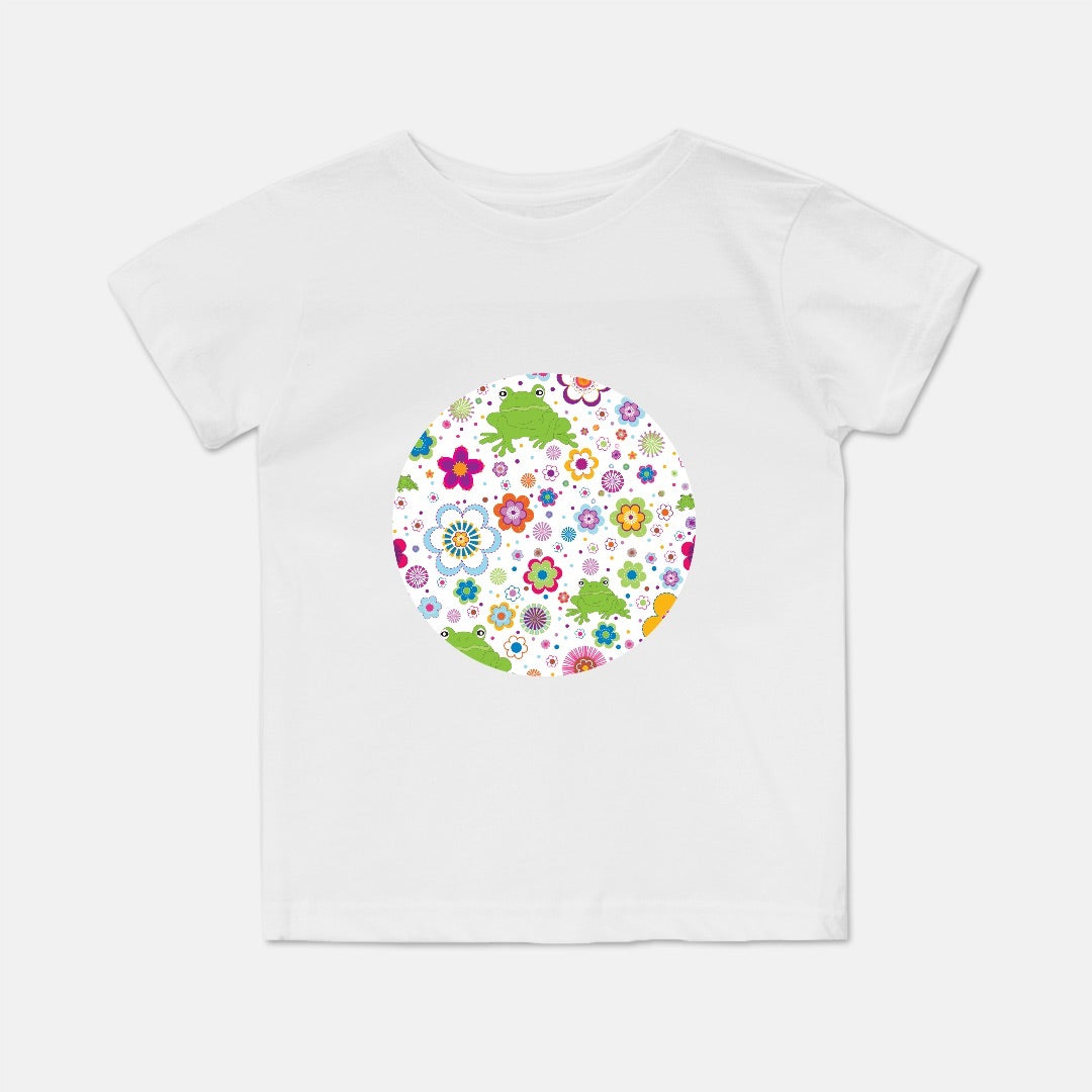 Frog Menagerie Short-Sleeve Toddler Tee