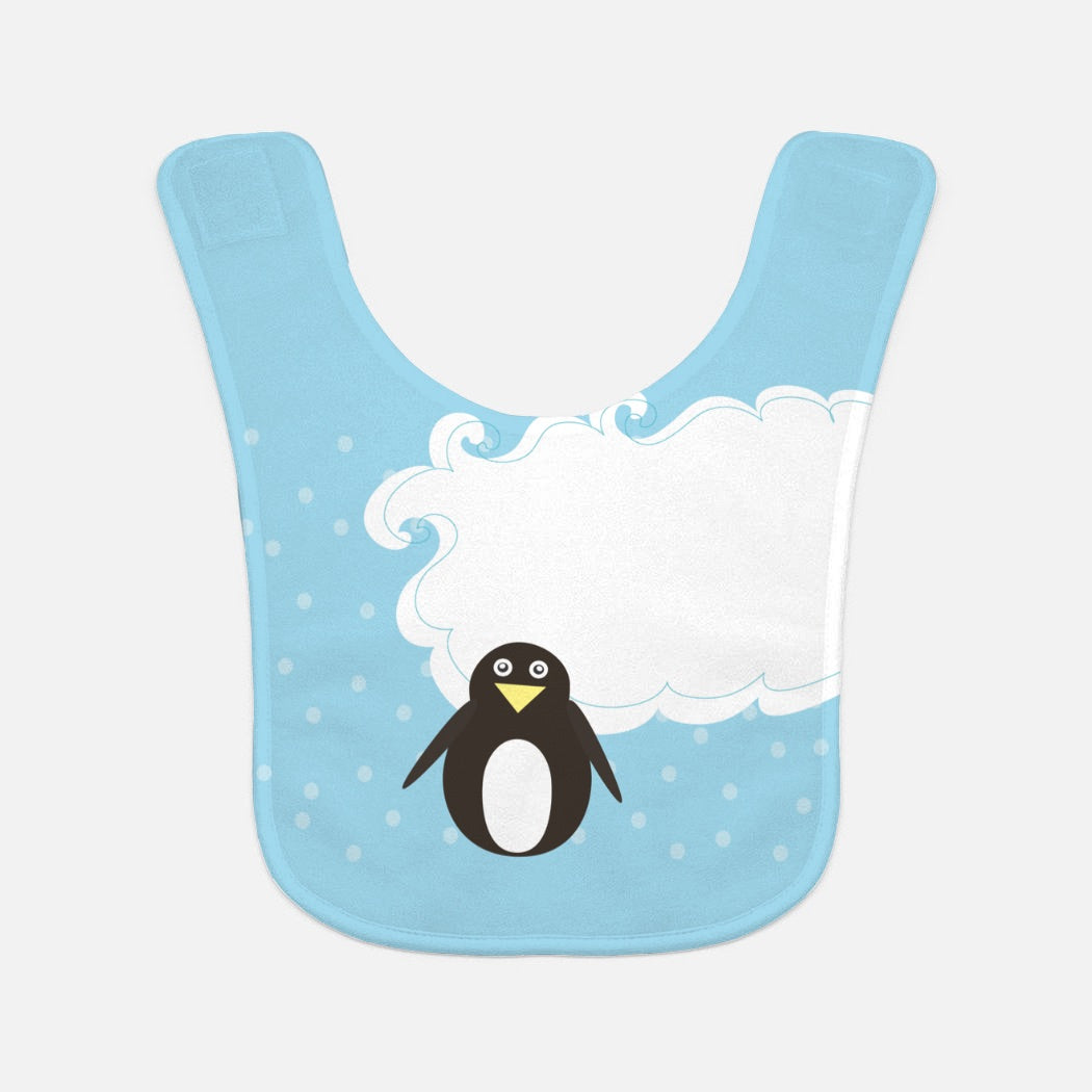 Perfect Penguin Baby Bib