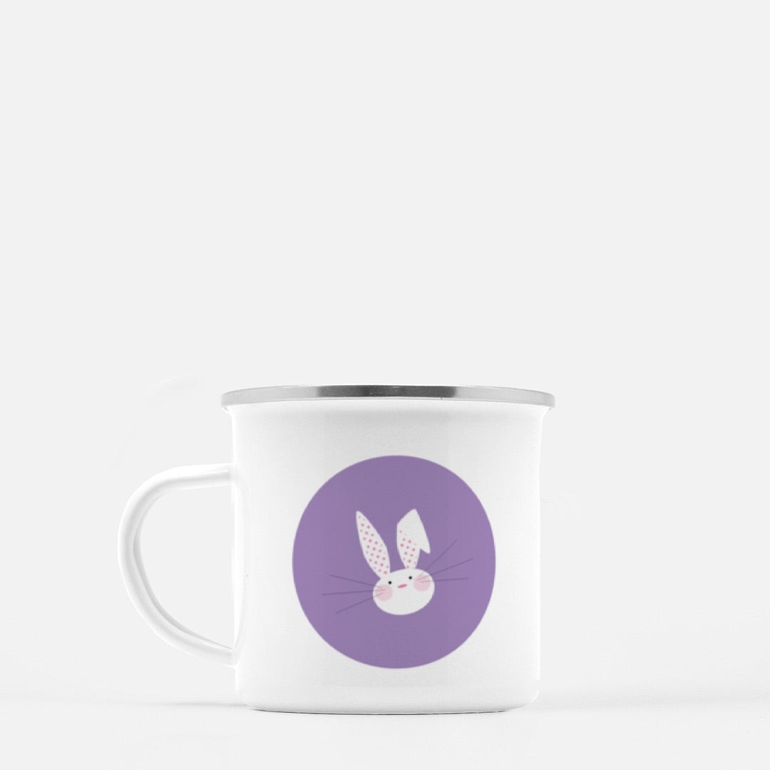 Happy Bunny 10-oz. Camp Mug