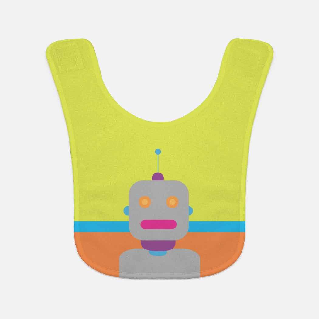 Rhetorical Robot Baby Bib