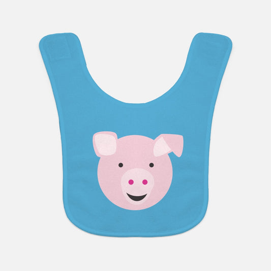 Fantastic Farm Pig Baby Bib