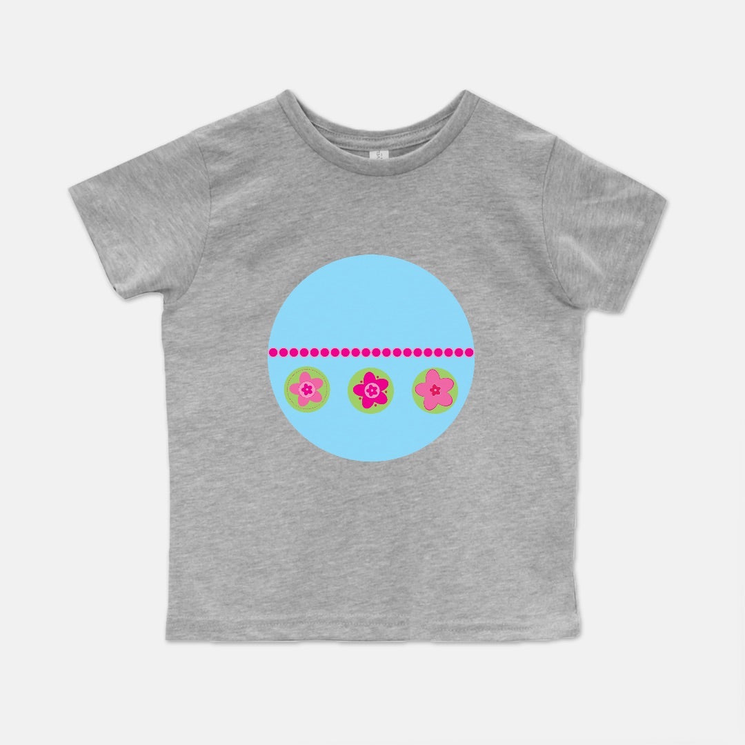 Forever Flowers Short-Sleeve Toddler Tee