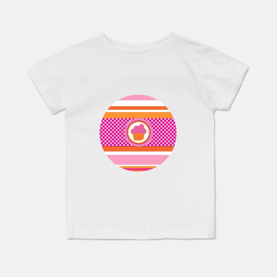 Confident Cupcake Short-Sleeve Toddler Tee